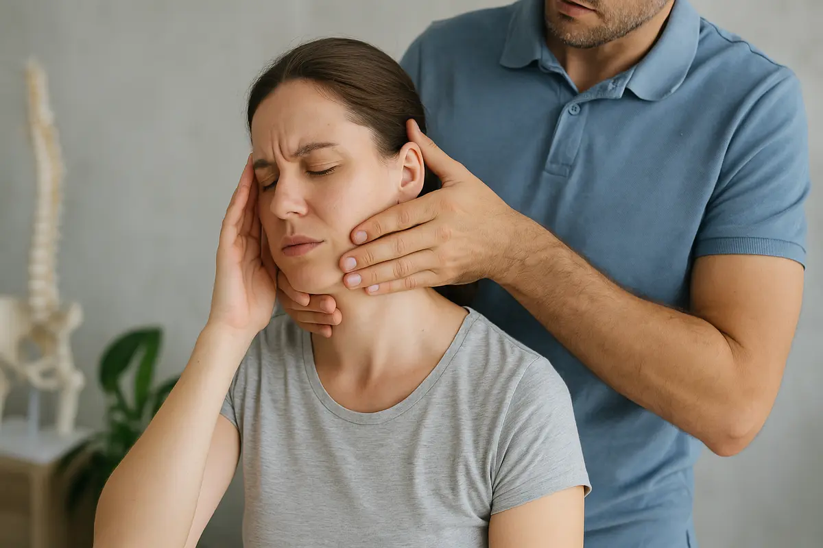 Tensione alla mandibola e mal di testa: la spiegazione osteopatica che risolve un fastidio comune
