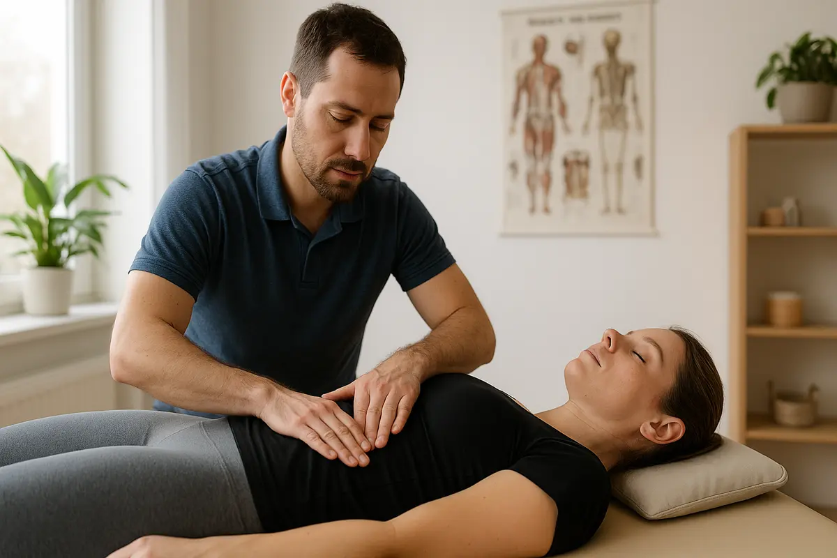 Osteopatia e tensione al diaframma: Tecnica e benefici concreti per respirare meglio