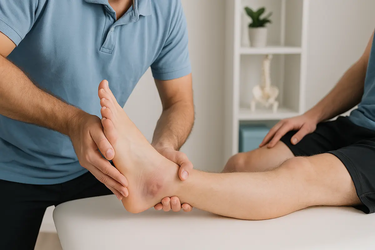 Osteopatia nelle distorsioni del piede: un aiuto rapido che accelera la ripresa funzionale