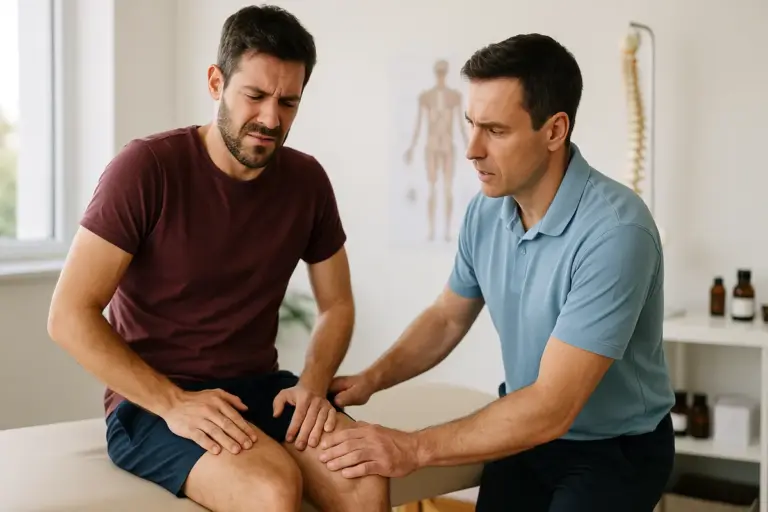 Mi sono ritrovato con dolori inspiegabili alle cosce: La svolta nella visita osteopatica
