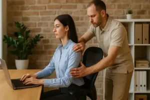Correzione della postura seduta: la strategia osteopatica per chi lavora al computer ogni giorno