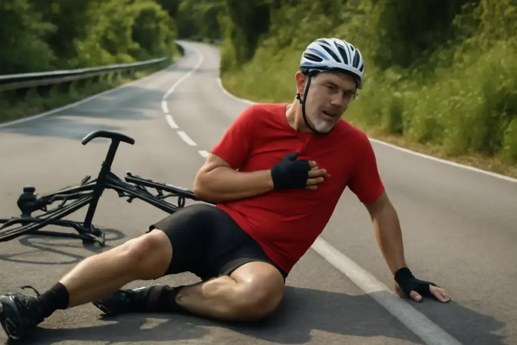 Malore in bici in discesa: perché il cuore è a rischio anche negli sport dolci