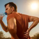 Caldo e tensioni muscolari: perché la disidratazione blocca anche la schiena