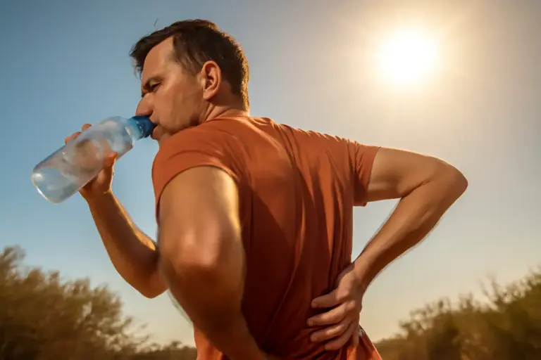 Caldo e tensioni muscolari: perché la disidratazione blocca anche la schiena