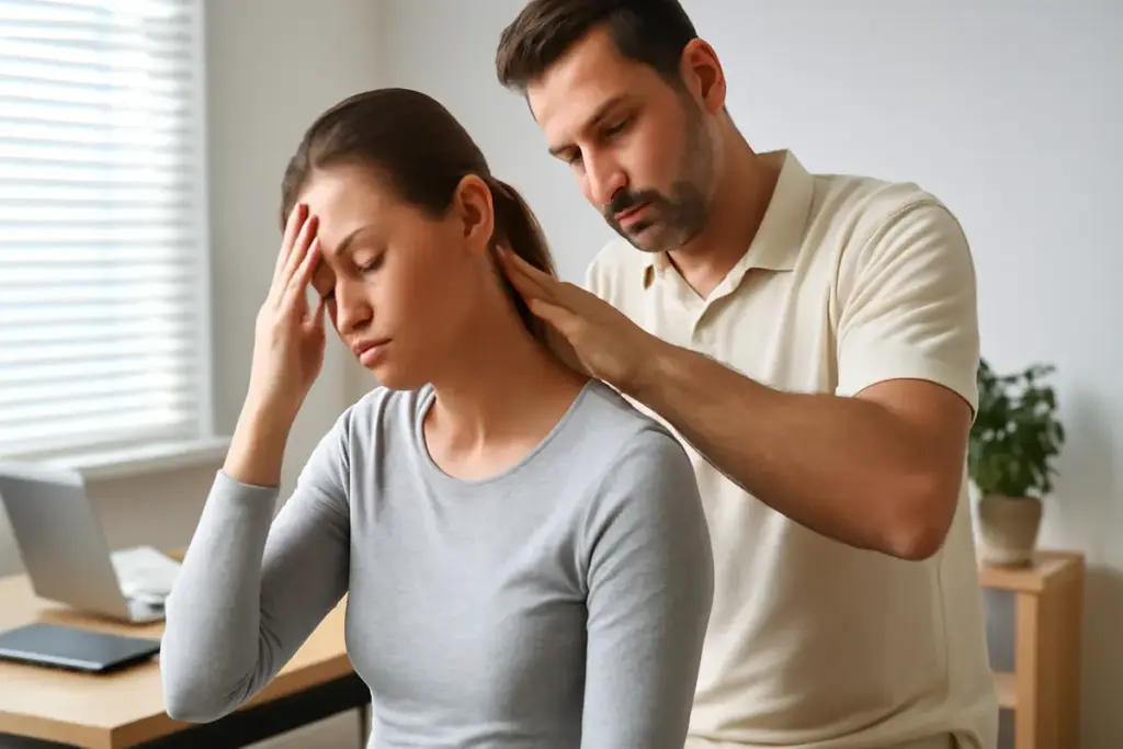 Postura e cefalee ricorrenti: il legame cervicale che l’osteopatia sa trattare