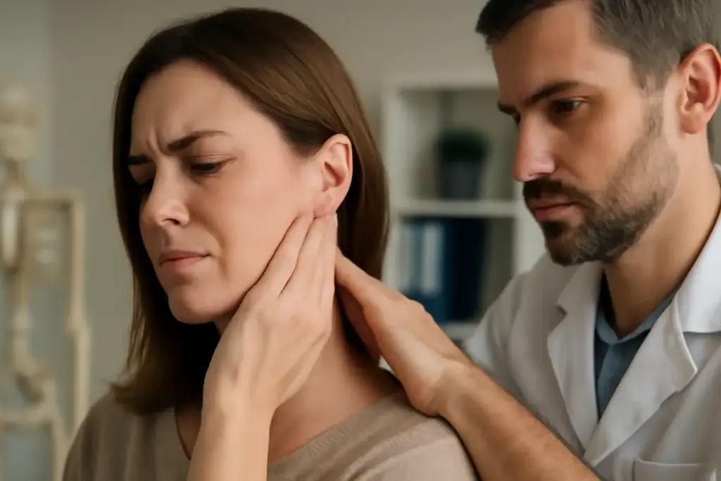 Dolore alla mascella e cervicale tesa: il nesso che cambia l’approccio al trattamento