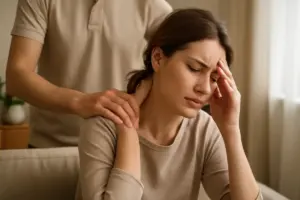 Mal di testa da tensione muscolare: l’area corporea che si tratta prima del cranio