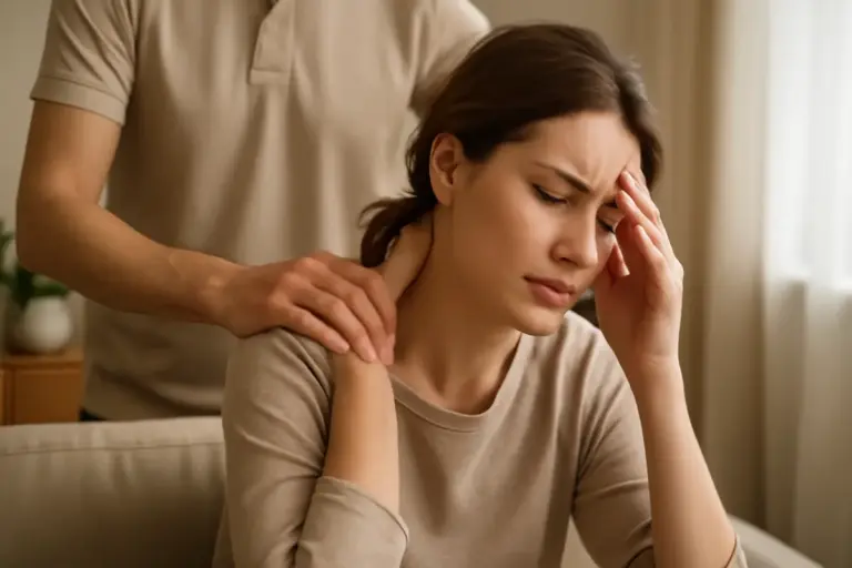 Mal di testa da tensione muscolare: l’area corporea che si tratta prima del cranio