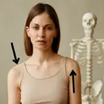 Spalla più alta dell’altra senza dolore: cosa rivela sull’equilibrio posturale del corpo