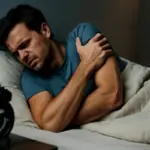 Difficoltà ad addormentarsi per tensione muscolare: il ciclo che si interrompe così