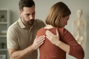 Dolore tra le scapole e postura: il punto di tensione che gli osteopati valutano per primo