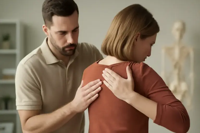 Dolore tra le scapole e postura: il punto di tensione che gli osteopati valutano per primo