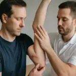 Cicatrice post-operatoria che limita il braccio: cosa rivela l’osteopata