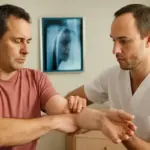 Frattura guarita ma il braccio non gira più: la valutazione osteopatica che chiarisce